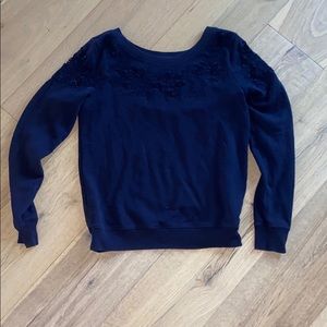 super cute sweater with cutouts